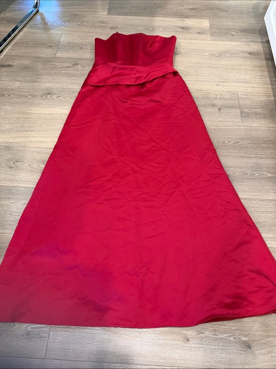 Mori Lee Dresses & Skirts - Mori Lee Strapless Red Formal Gown